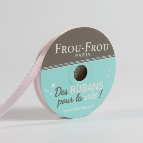 Bobinette Ruban Satin double face Frou-Frou Ballerine - 6 mm x 6 mètres