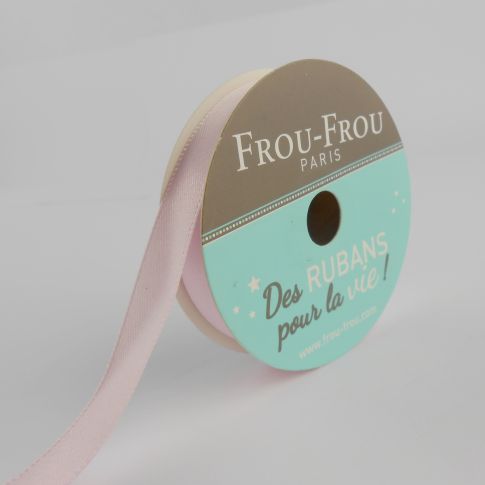Bobinette Ruban Satin double face Frou-Frou Ballerine - 9 mm x 6 mètres