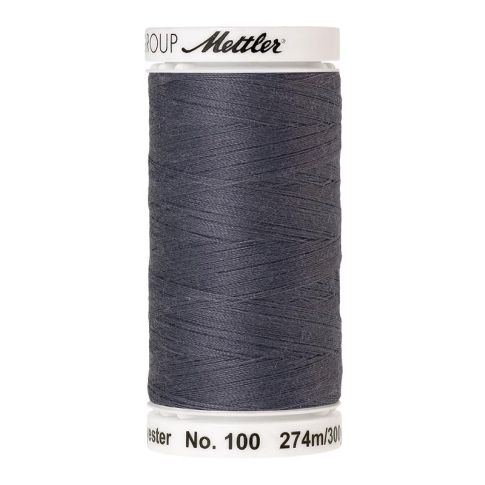 Fil Mettler Seralon 274 m - n° 343 Anthracite