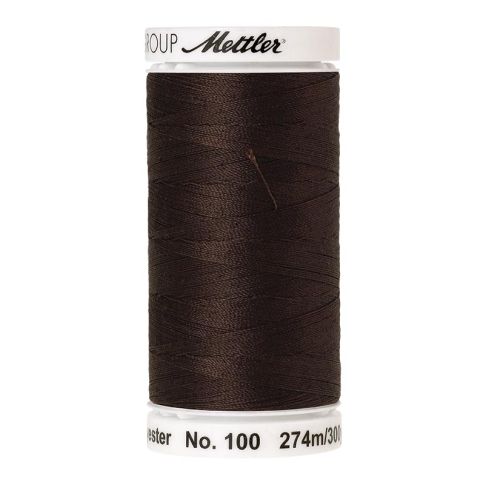 Fil Mettler Seralon 274 m - n° 395 Chocolat noir