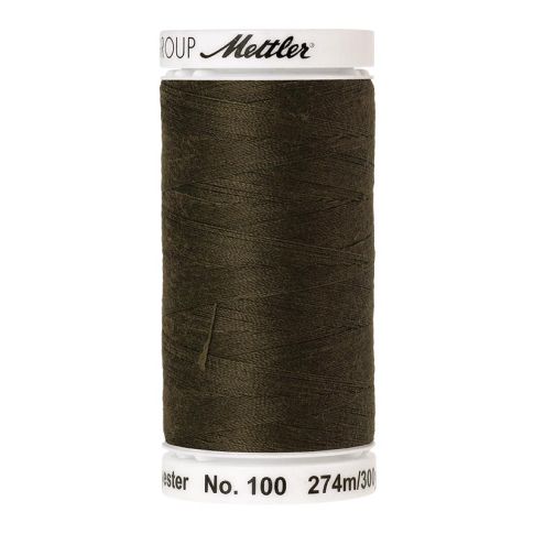 Fil Mettler Seralon 274 m - n° 660 Kaki foncé