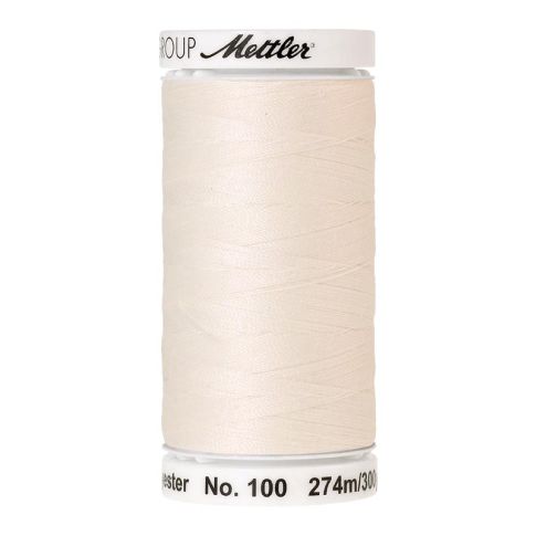 Fil Mettler Seralon 274 m - n° 1000 Blanc cassé