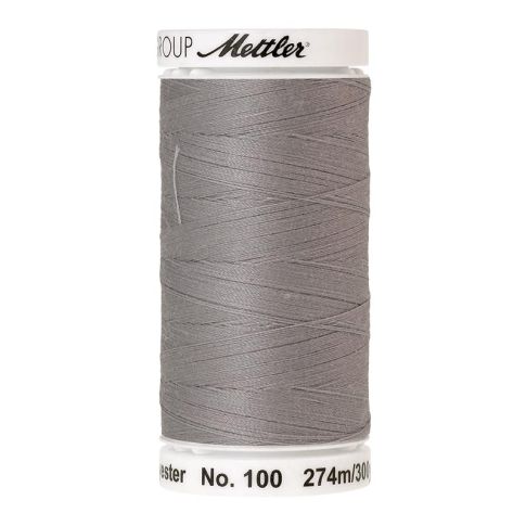 Fil Mettler Seralon 274 m - n° 1140 Argent mat