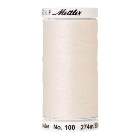 Fil Mettler Seralon 274 m - n° 2000 Blanc