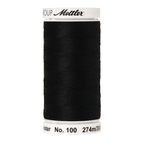 Fil Mettler Seralon 274 m - n° 4000 Noir
