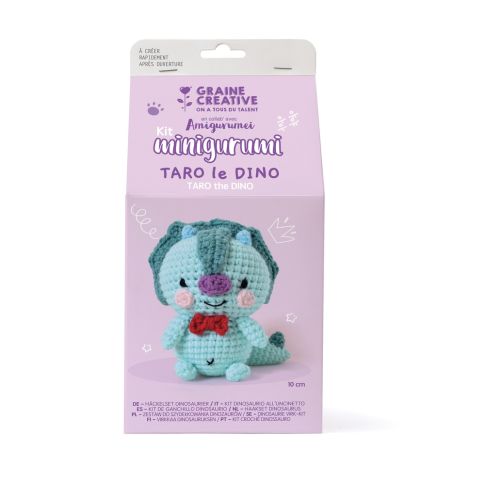 Kit Crochet Minigurumi Taro le Dino