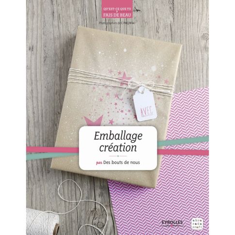 Livre Emballage création par Des bouts de nous