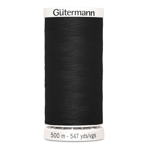 Fil Gütermann Pour tout coudre 500m - Noir
