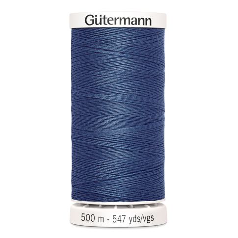 Fil Gütermann Pour tout coudre 500m - Bleu demin