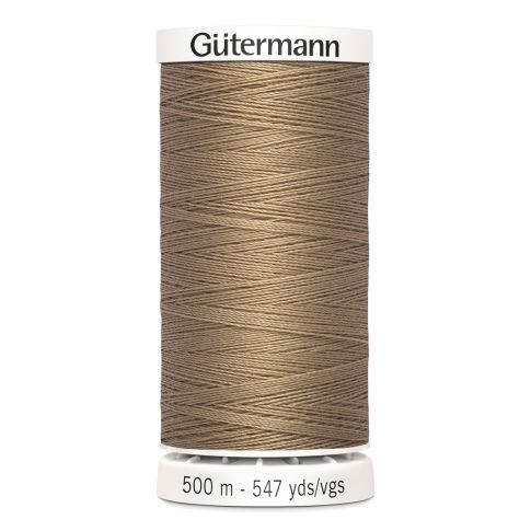 Fil Gütermann Pour tout coudre 500m - Marron glacé