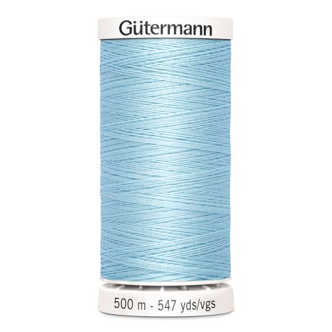 Fil Gütermann Pour tout coudre 500m - Bleu lagon