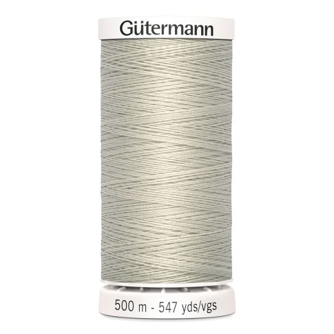 Fil Gütermann Pour tout coudre 500m - Mastic