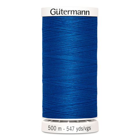 Fil Gütermann Pour tout coudre 500m - Bleu roi