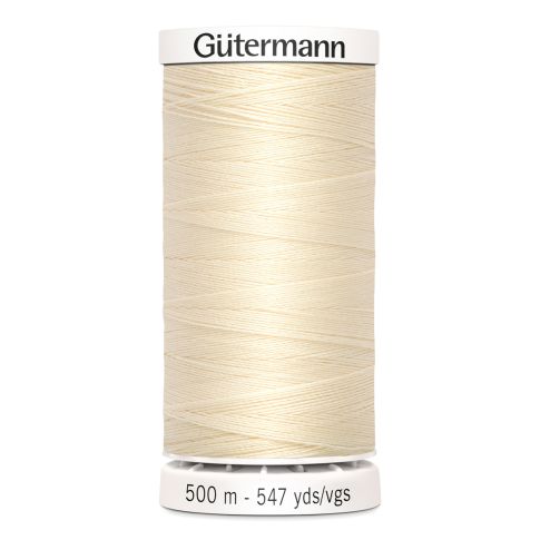 Fil Gütermann Pour tout coudre 500m - Crème