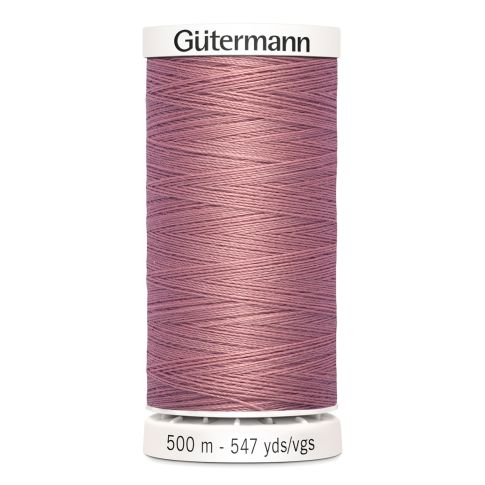 Fil Gütermann Pour tout coudre 500m - Vieux rose