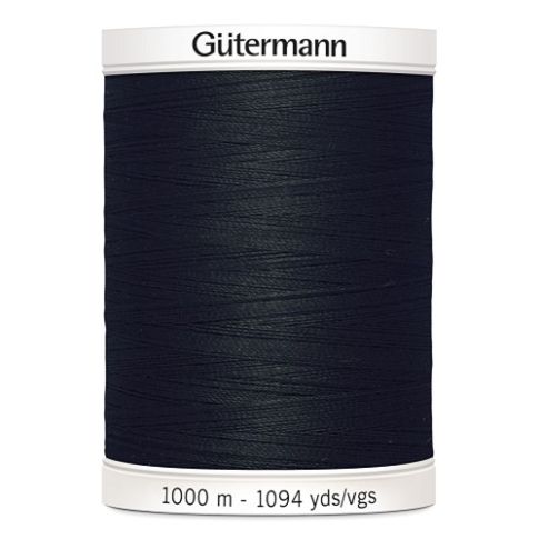 Fil Gütermann Pour tout coudre 1000m - Noir
