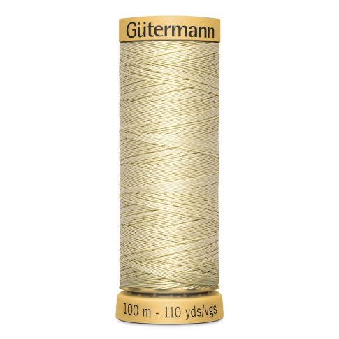 Fil à coudre Gütermann Coton naturel 100m - 0828