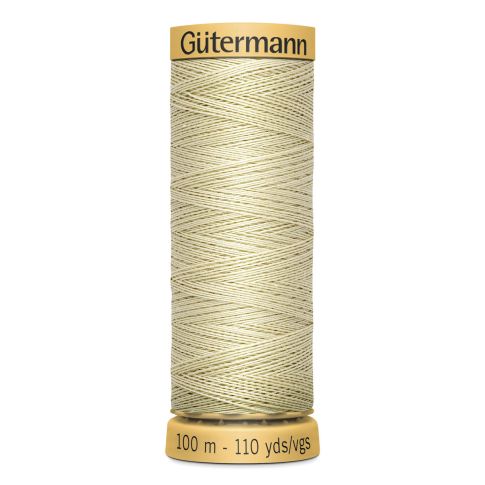 Fil à coudre Gütermann Coton naturel 100m - 0829