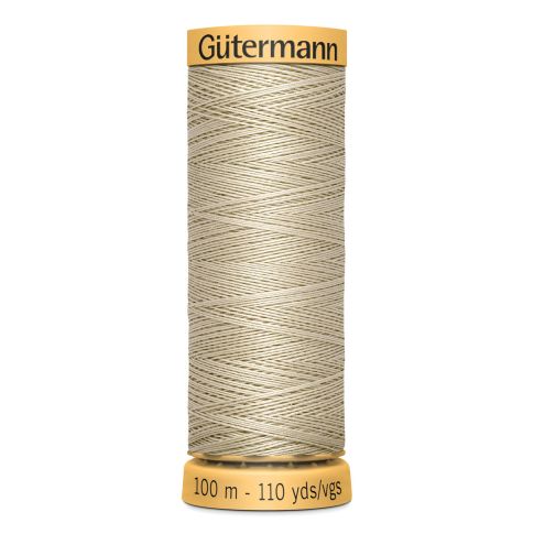 Fil à coudre Gütermann Coton naturel 100m - 0918