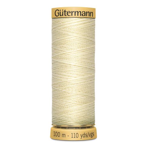 Fil à coudre Gütermann Coton naturel 100m - 0919