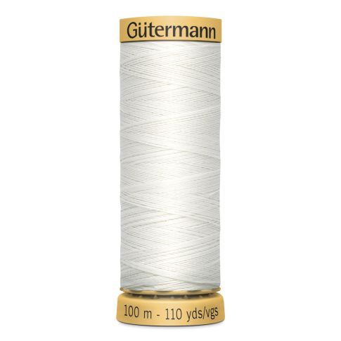 Fil à coudre Gütermann Coton naturel 100m - 5709