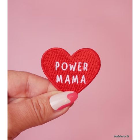 Ecusson Thermocollant Power Mama