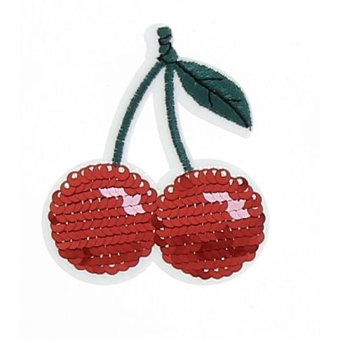 Ecusson Thermocollant Vice versa - Cerise