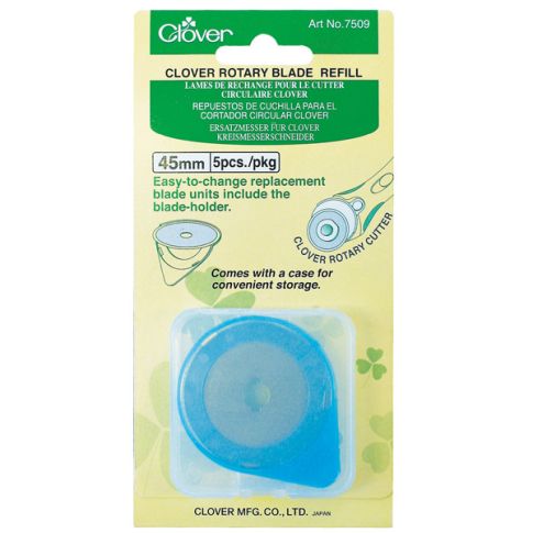 Lames circulaires pour cutter rotatif 45 mm Clover