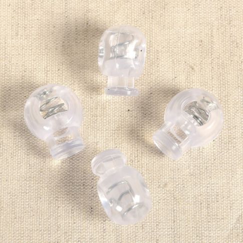 Bloqueur rond x4 - Transparent