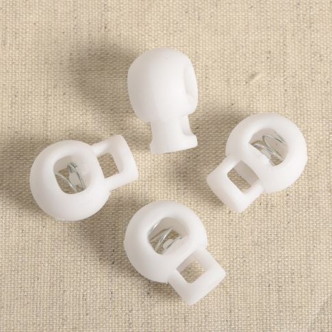 Bloqueur rond x4 - Blanc