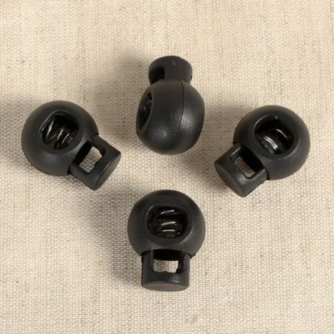 Bloqueur rond x4 - Noir