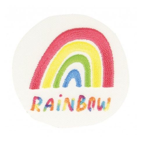Ecusson Thermocollant Trop Mignon - Rainbow