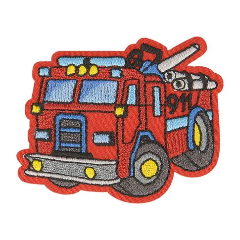 Ecusson Thermocollant Véhicules - Camion de pompiers