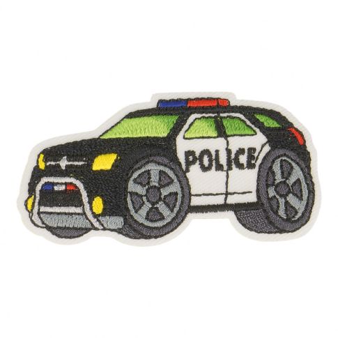 Ecusson Thermocollant Véhicules - Voiture de police