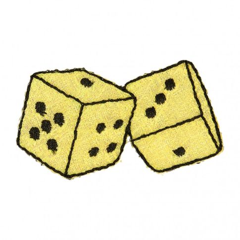 Ecusson Thermocollant Casino - Dés