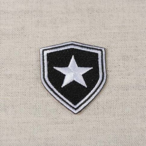 Ecusson Thermocollant Blason armée - Etoile sur fond Noir