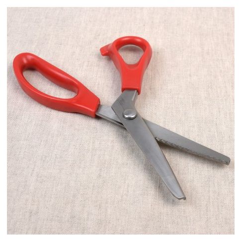 Ciseaux cranteurs gauchers 23,5 cm