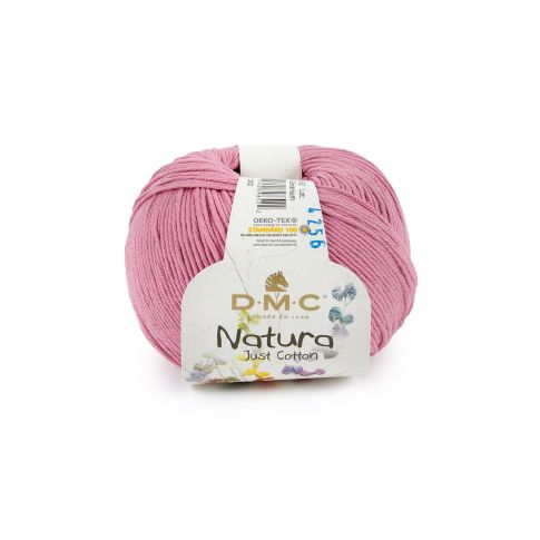 Pelote DMC Coton Natura - Geranium N°52