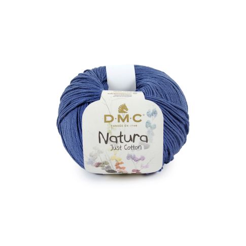 Pelote DMC Coton Natura - Bleu Nuit N°53