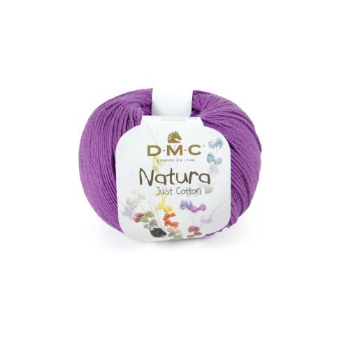 Pelote DMC Coton Natura - Prune N°59
