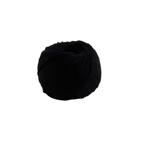 Pelote DMC Coton Natura Medium - Noir N°02