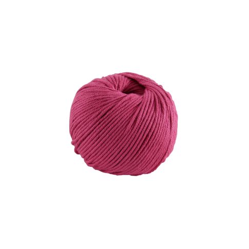 Pelote DMC Coton Natura Medium - Fuchsia N°444