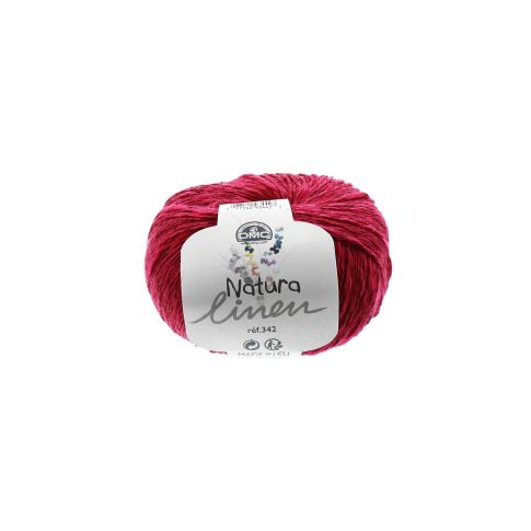 Pelote DMC Coton Natura Linen - Rubis N°05