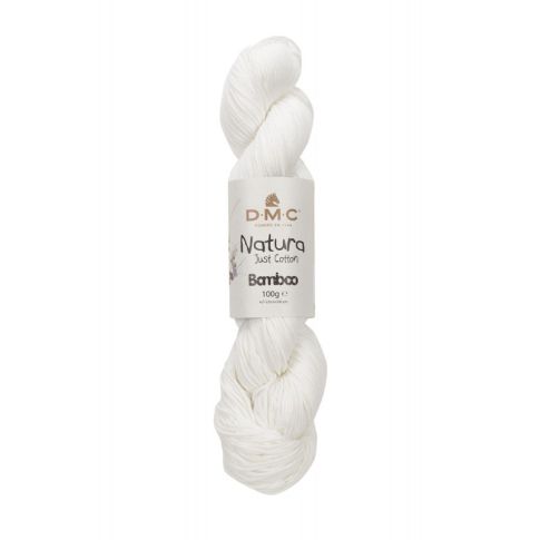 Pelote DMC Coton Natura Bamboo - Blanc N°617