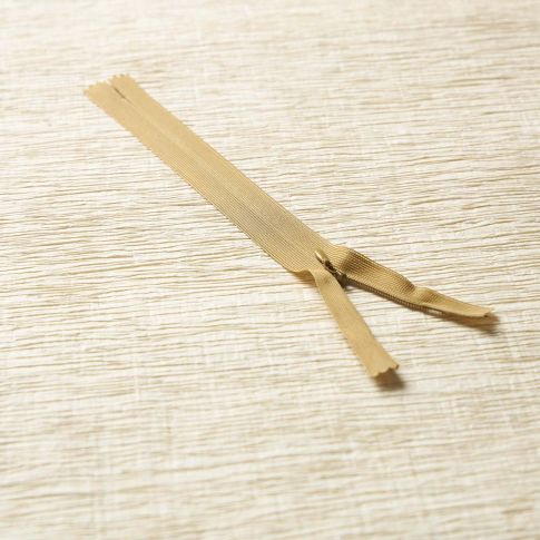 Fermeture invisible Craftine Box Minuit Doré  - 22 cm