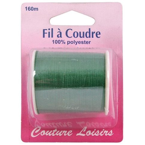 Bobine de fil Couture Loisirs Vert - 160 m