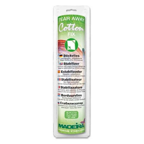 Stabilisateur de broderie à déchirer Cotton Fix Madeira 