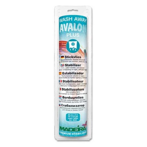 Stabilisateur de broderie hydrosoluble Avalon Plus Madeira 