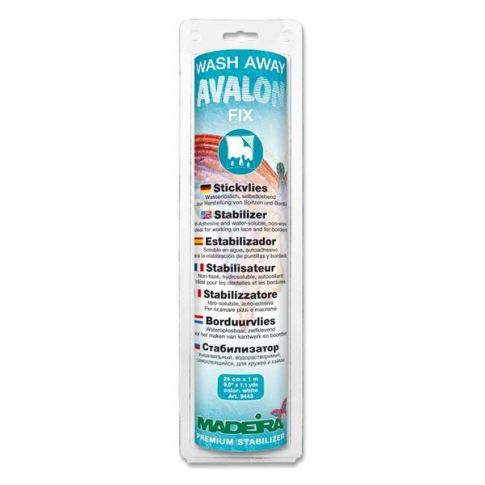 Stabilisateur de broderie hydrosoluble Avalon Fix Madeira 