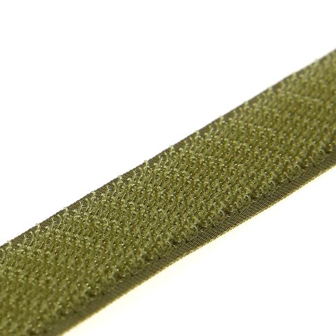 Velcro agrippant à coudre 20 mm Kaki x1m
